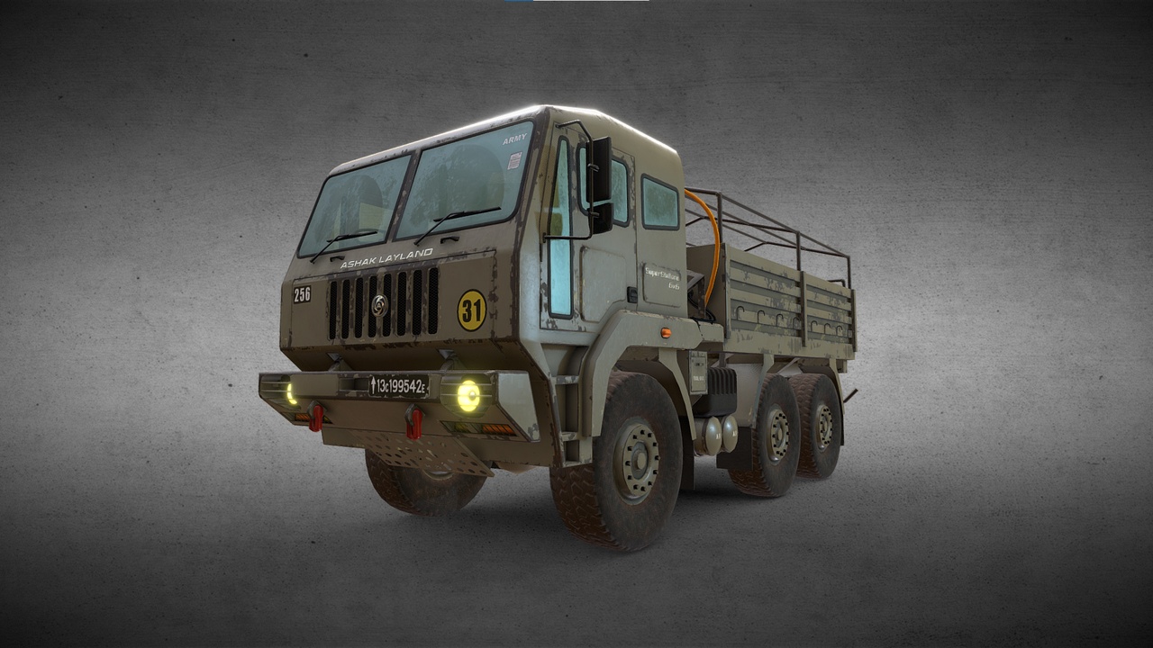File multimediali per l'articolo Military Truck Version 7: 1