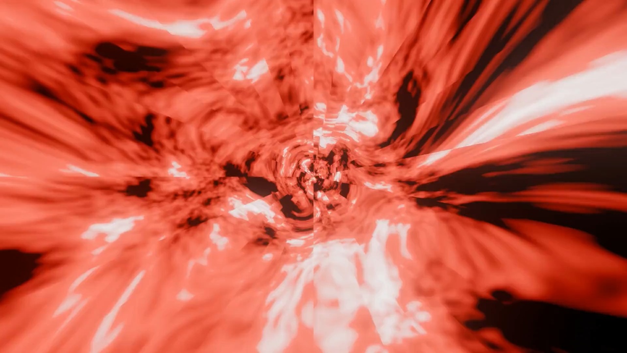Media 1 for listing Red Energy Warp Tunnel VFX Animation – Abstract Sci-Fi Background