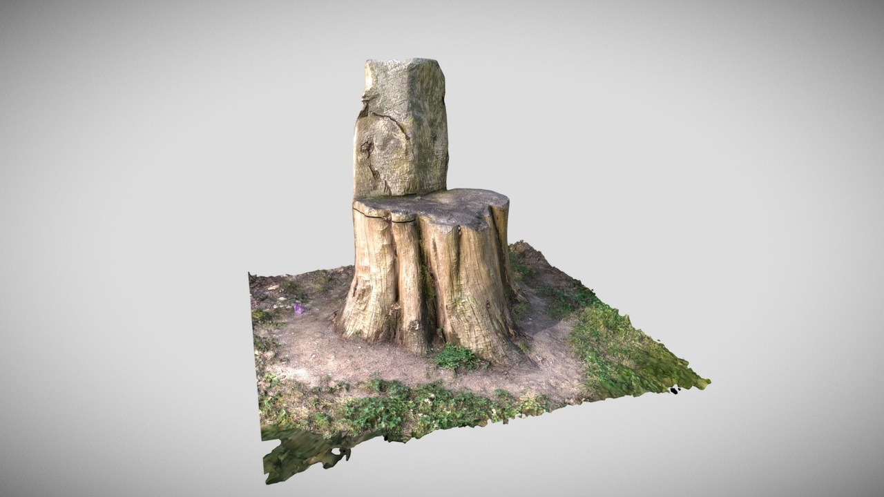 Media 1 for listing Wooden Throne Chair