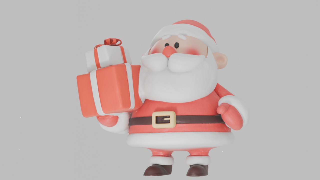 Media 1 for listing STYLIZED SANTA