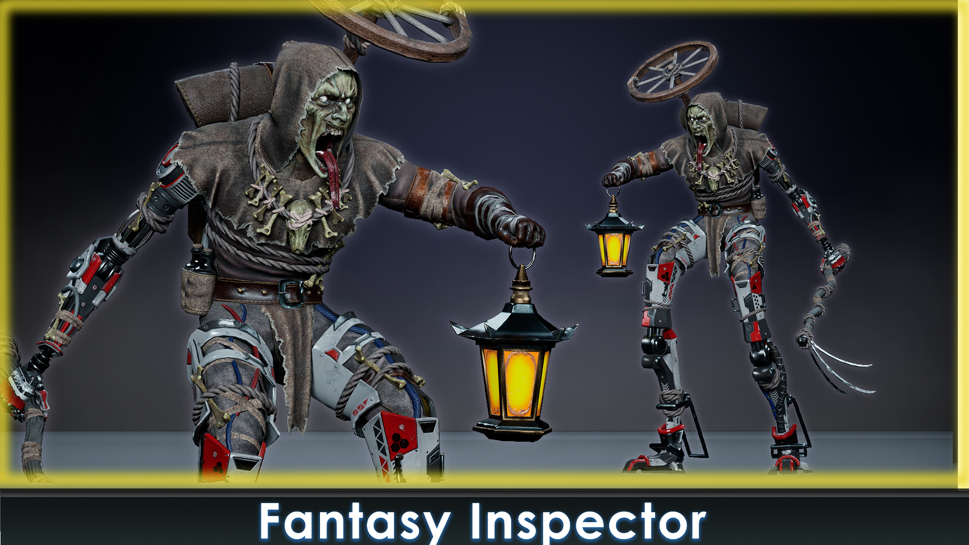 Fantasy Cyborg - Inspector | Fab