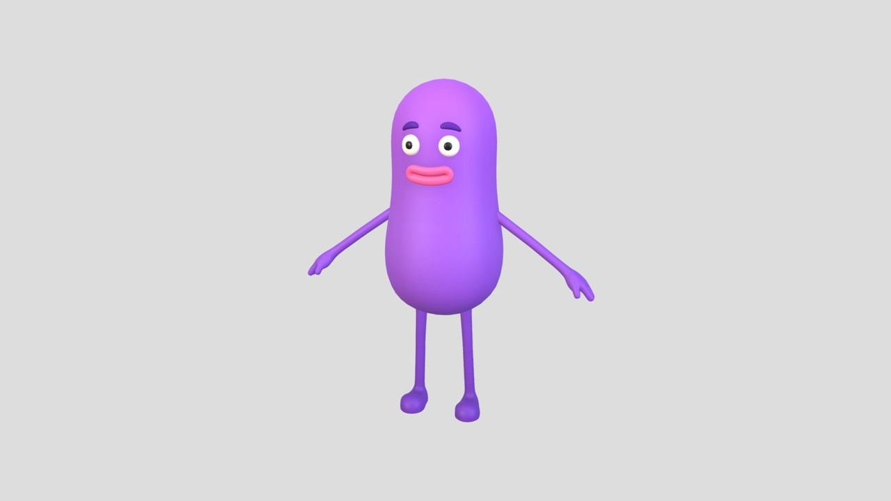 Media 1 for listing Character323 Purple Guy