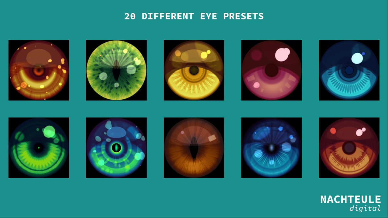 Media 1 for listing Stylized Eye Texture Generator