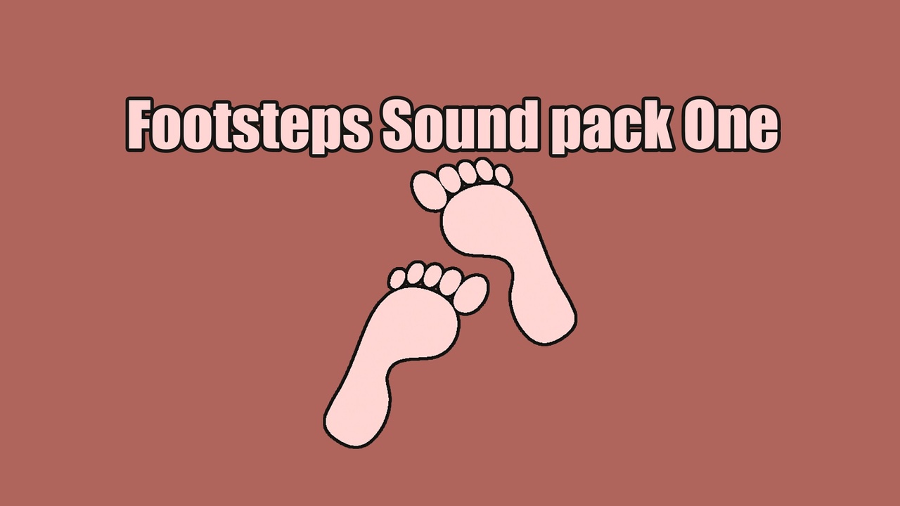 Media 1 for listing Footsteps Sound pack One