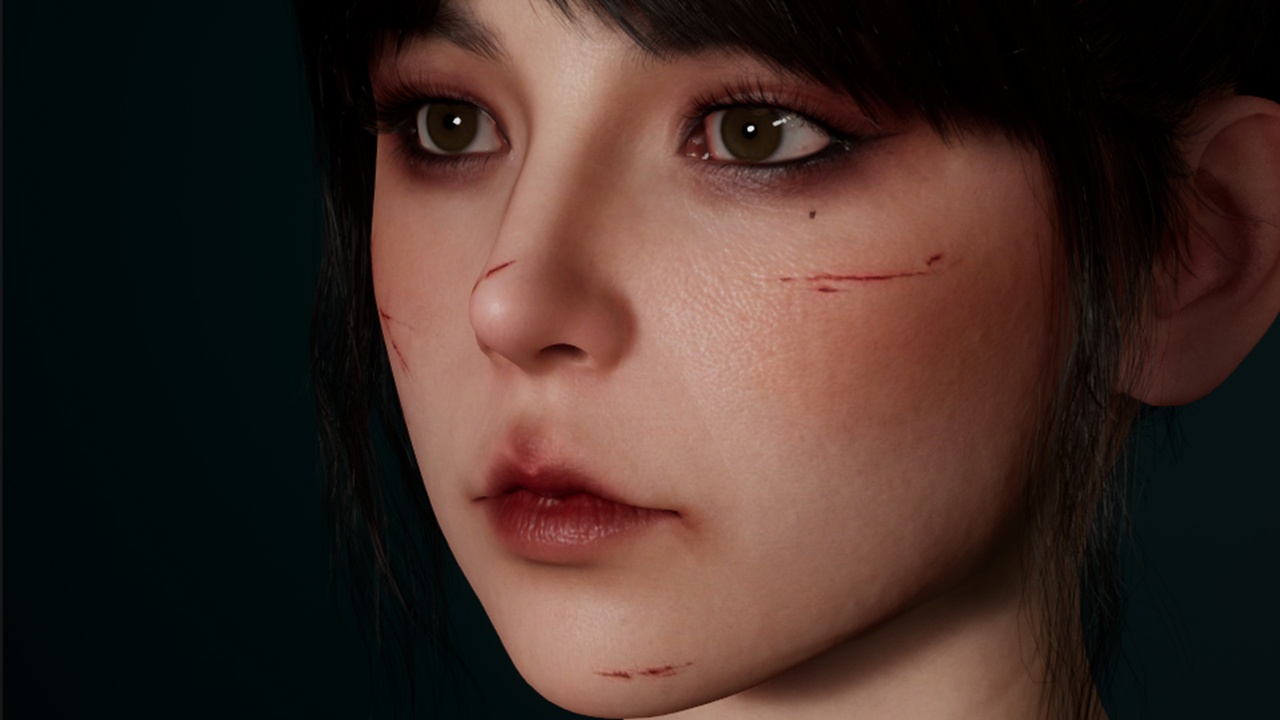 Media 1 for listing Editable MetaHuman Beauty - Wu Gu.With hair, no clothing included.