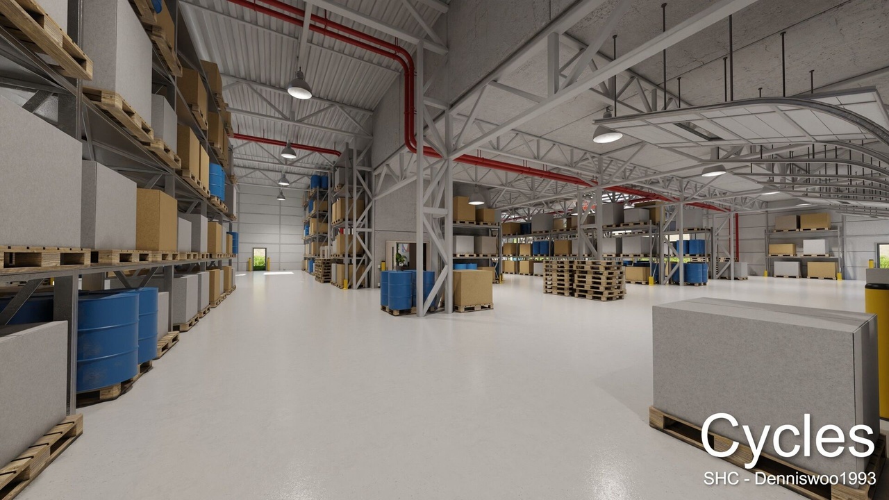 Media 1 for listing Modern furnished warehouse with office for Blender