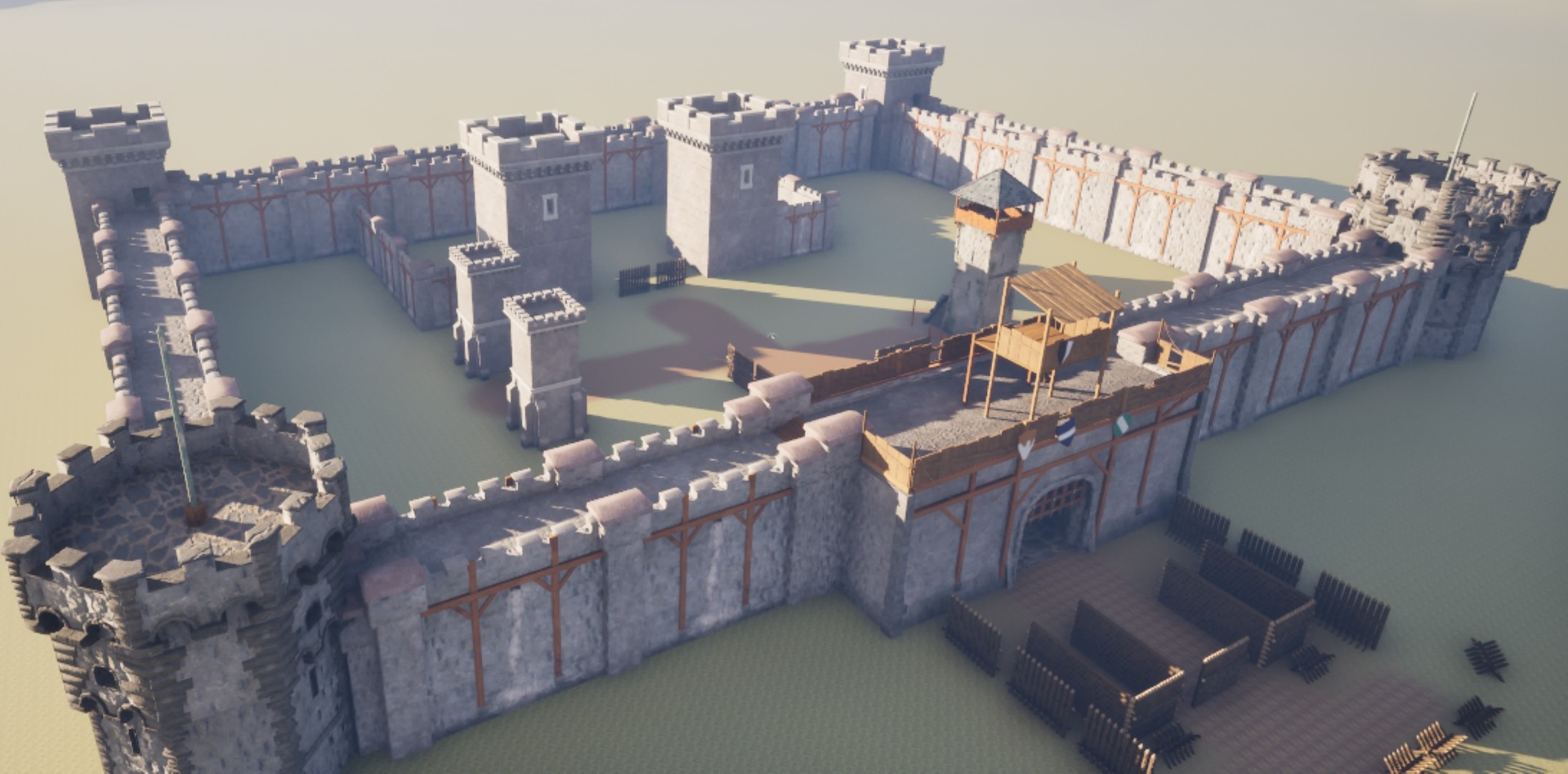 Media 1 for listing Medieval Castle Collection