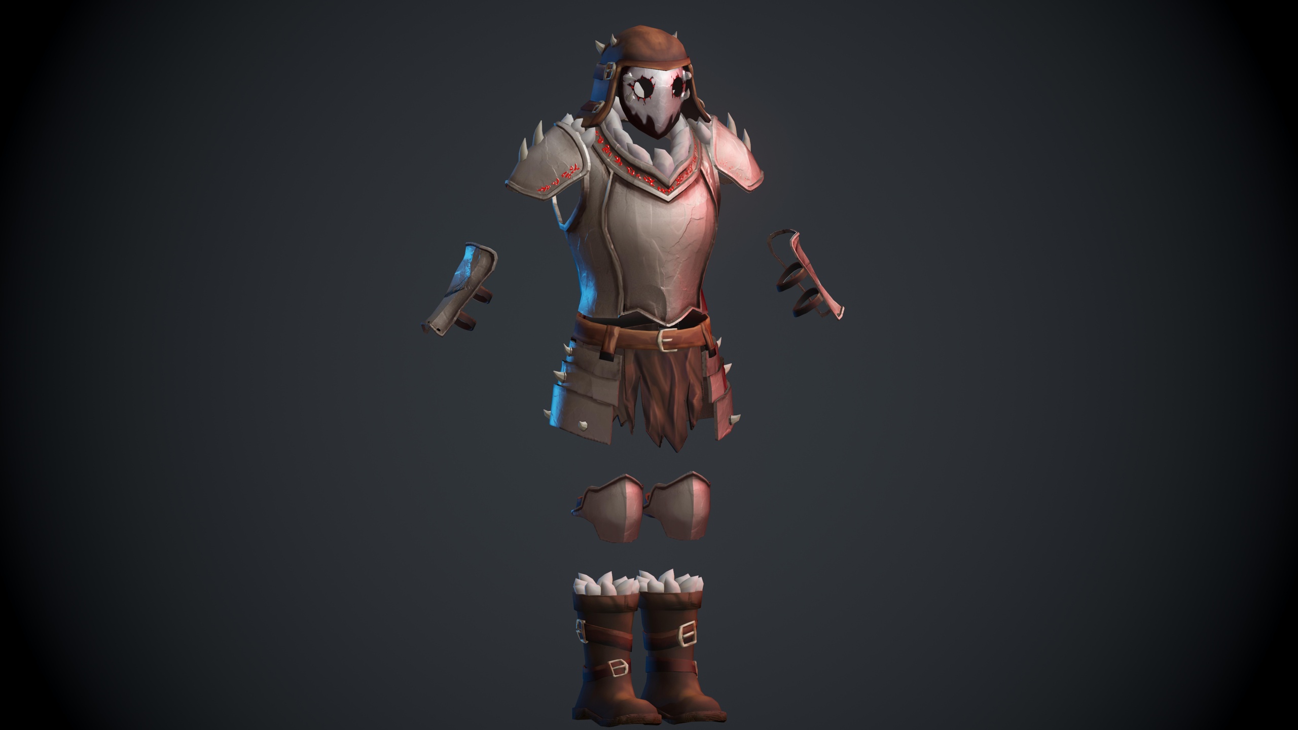 Media 1 for listing Beastman Armor Set – Fantasy Armor Collection