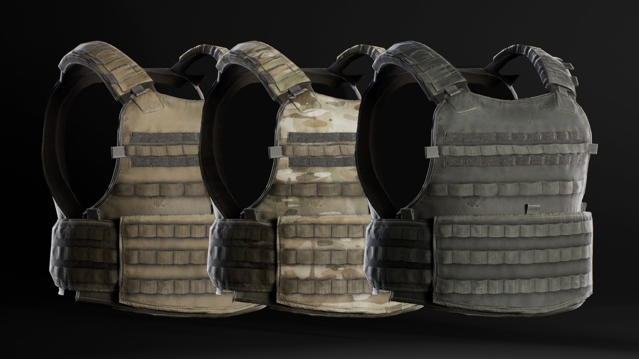 Media 1 for listing Heavy Bulletproof Vest - Metahuman
