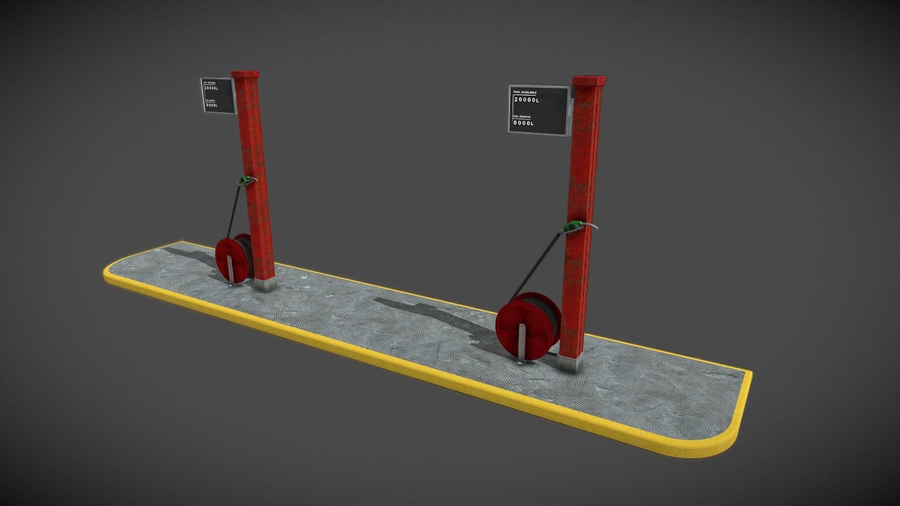 Media 1 for listing Industrial Fueling Gas Station -Environment Prop