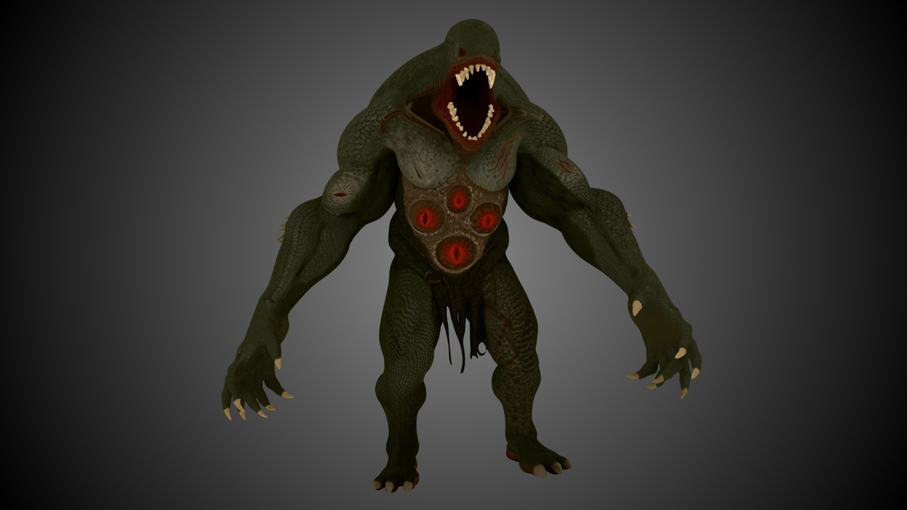 Mutant Monster Creature | Fab