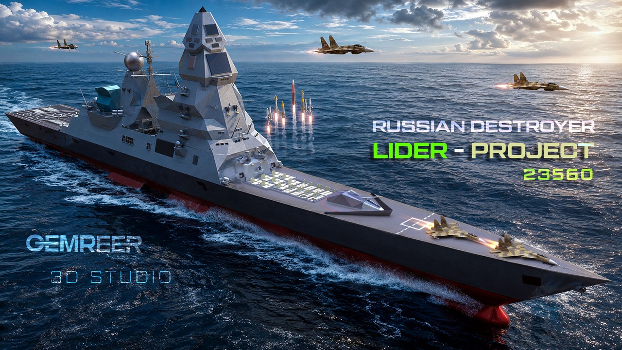 Media 1 for listing Russian Destroyer Lider Class - Ultimate Strike Pack