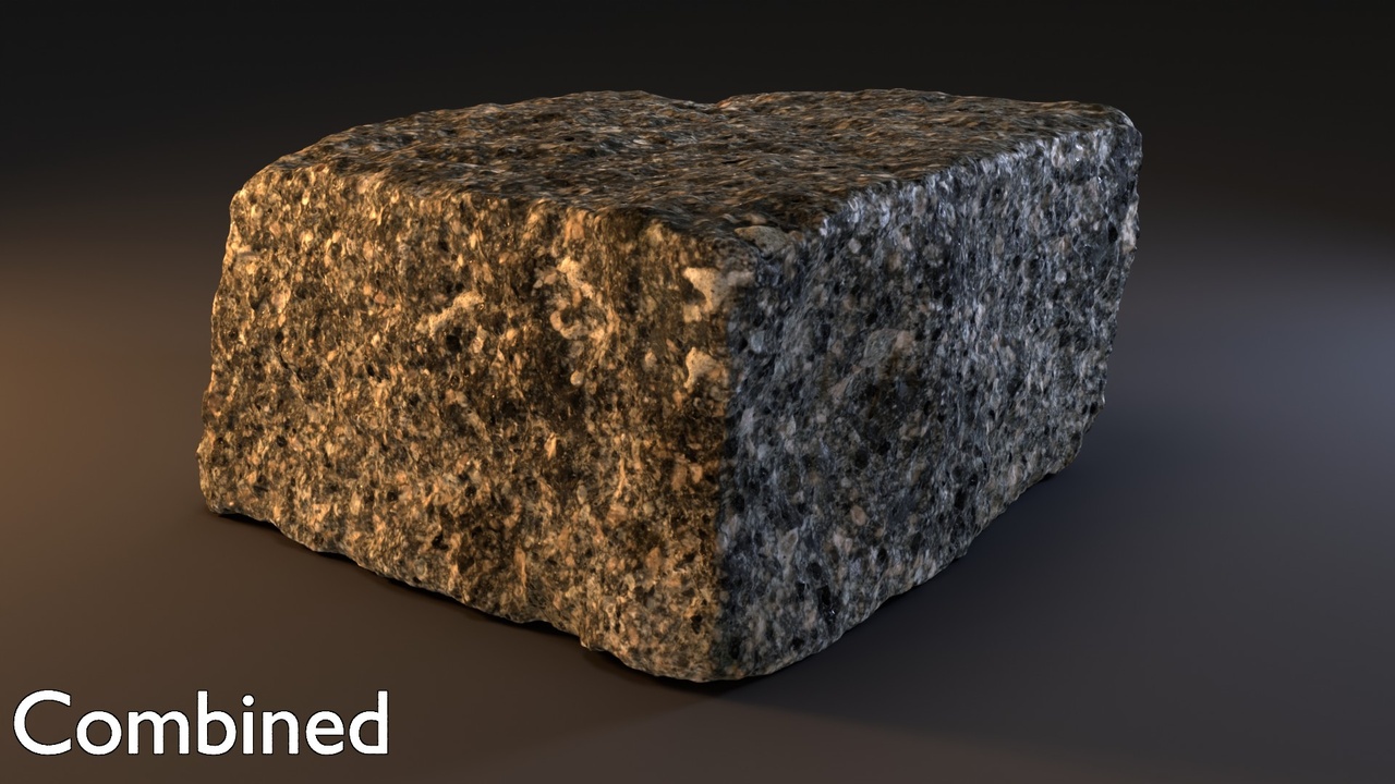 Media 1 for listing Granitic paving stone 04 - Raw scan