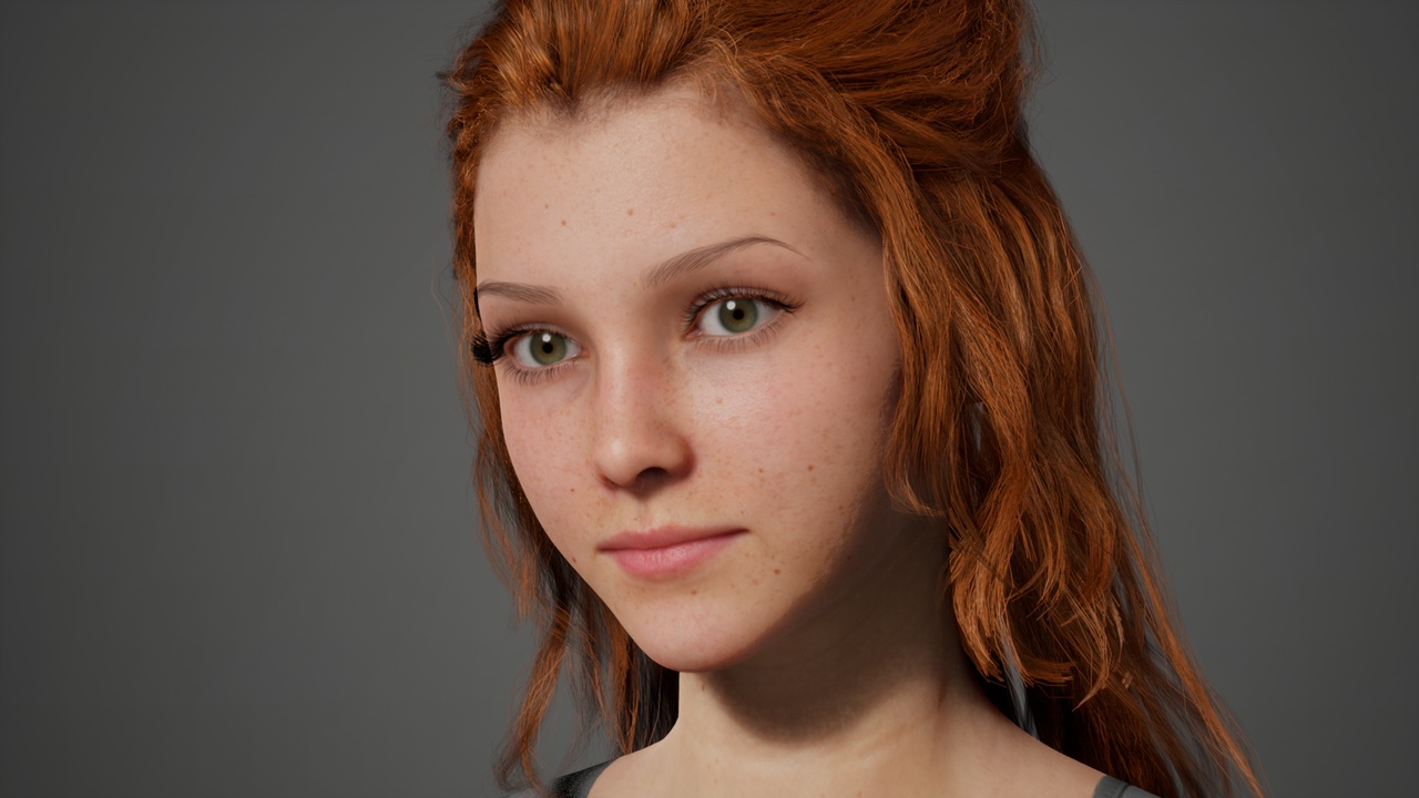 Media 1 for listing Rowan Emberfall - Realistic MetaHuman