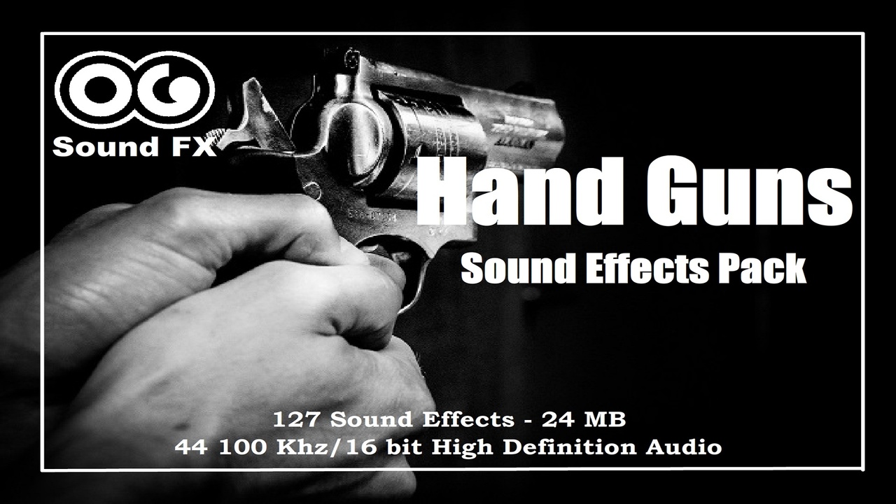 Media 1 for listing Hand Guns Sound Effects Pack