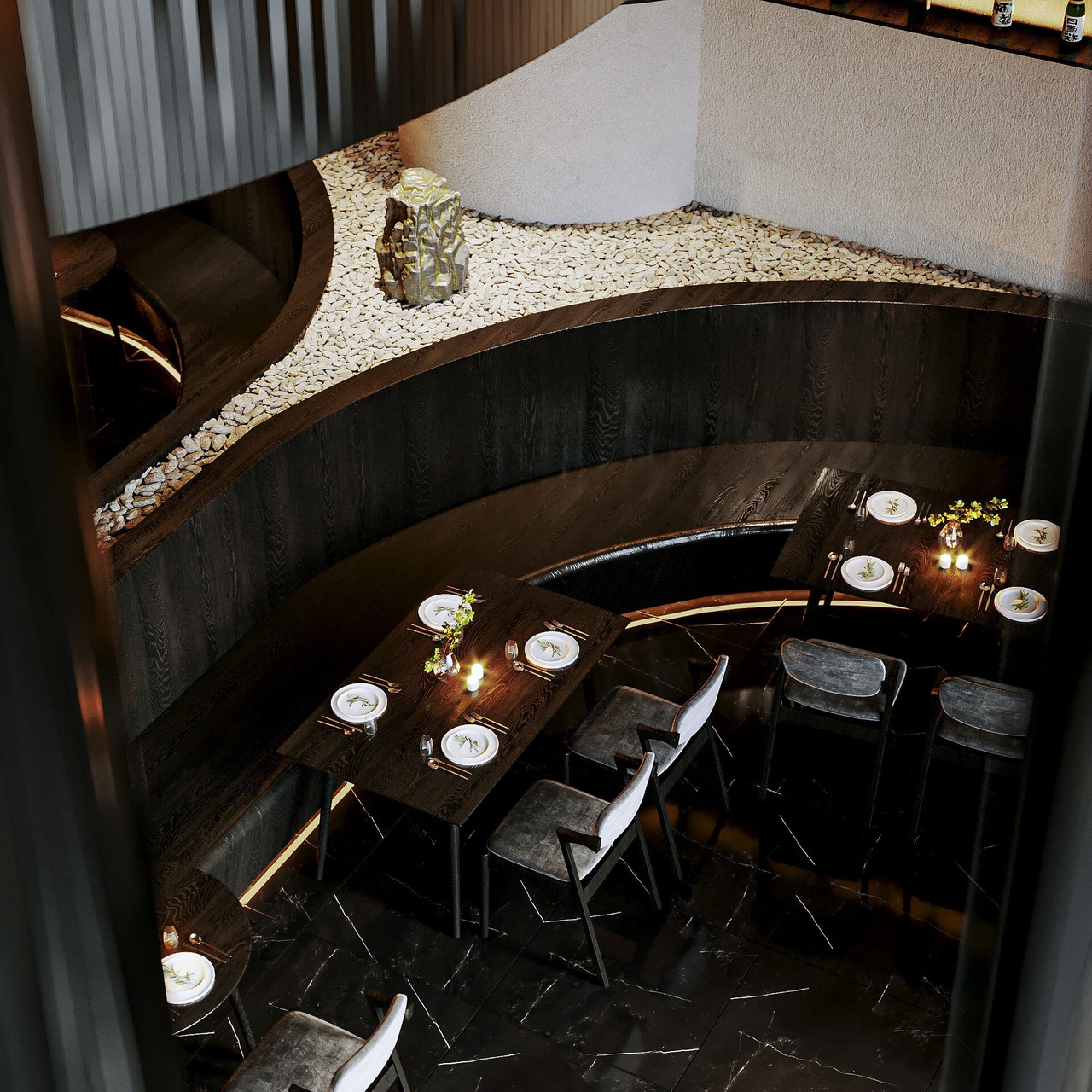 Media 1 for listing Black Restaurant Design