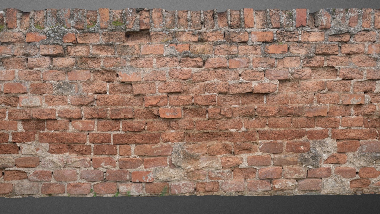 商品 Low mixed dark bricks wall 的媒体 1