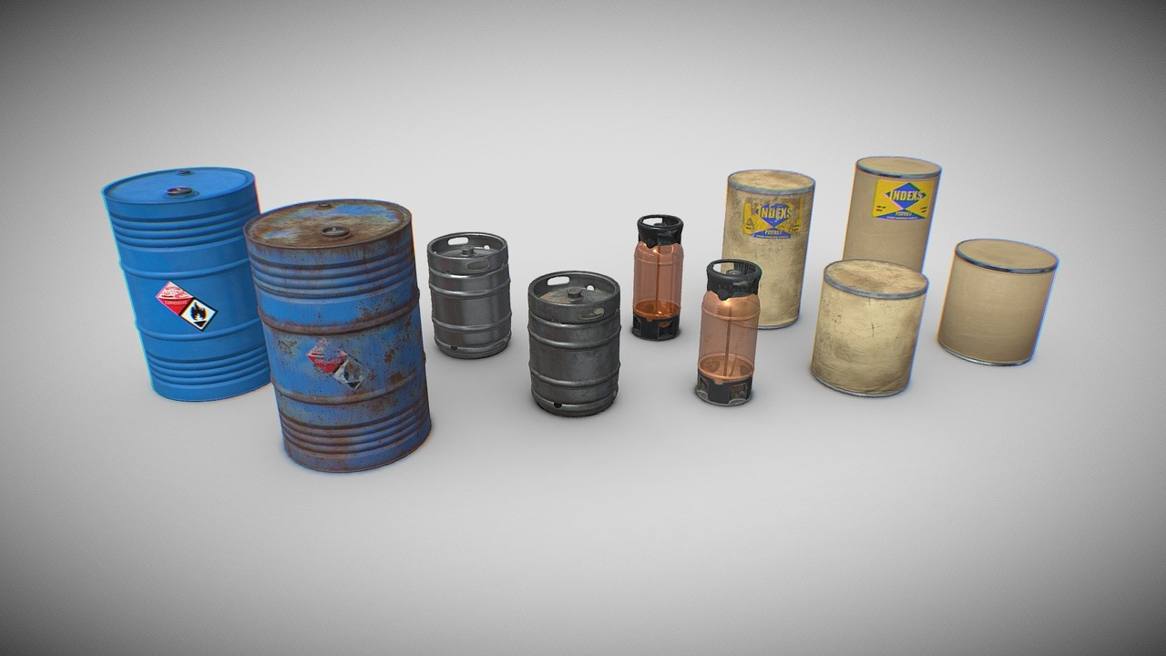 Media 1 for listing Kegs, Drums, and Barrels