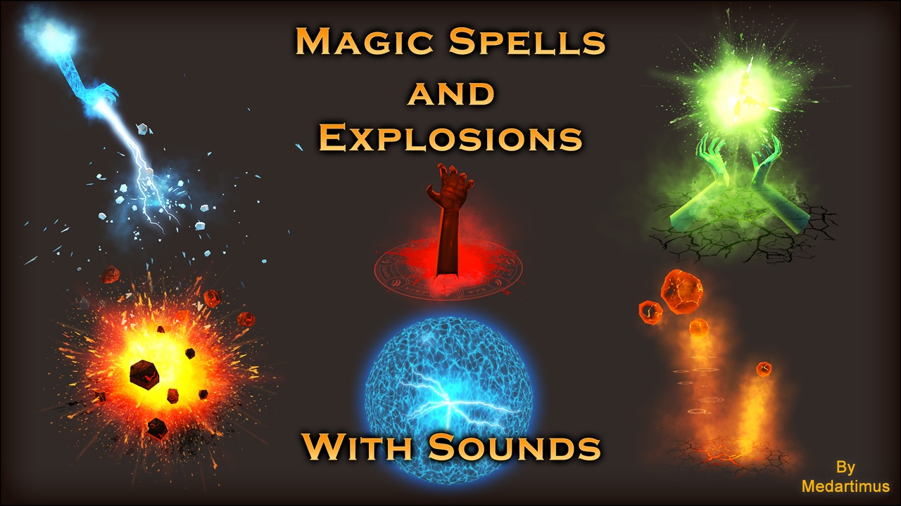 商品 Magic Spells and Explosions 的媒体 1
