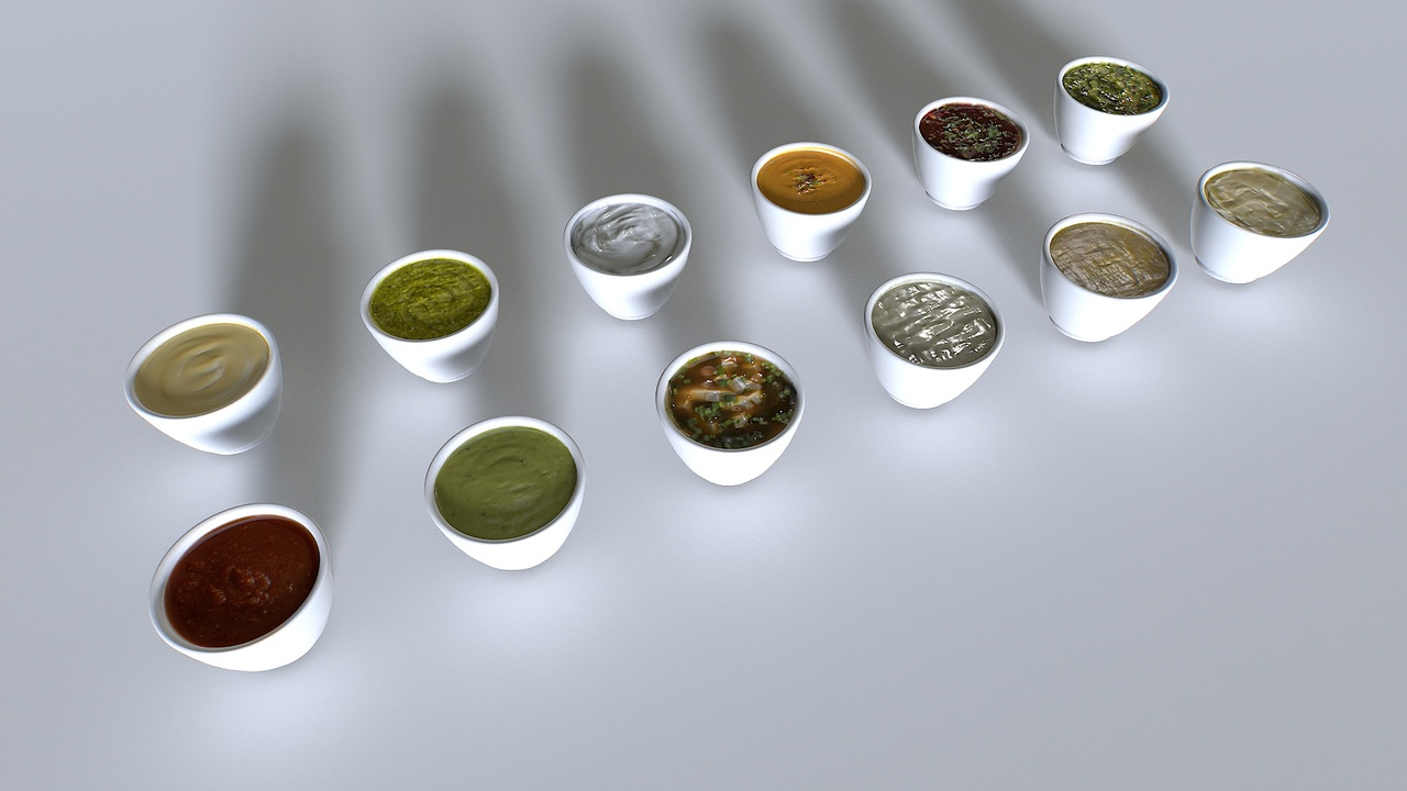 Media 1 for listing Food In a plate sauces pack