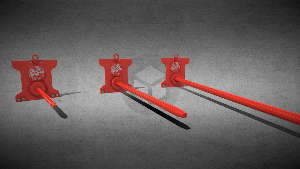 Media 1 for listing Carpet Carrying Ram ISO2. Дорн для рулонов ISO2