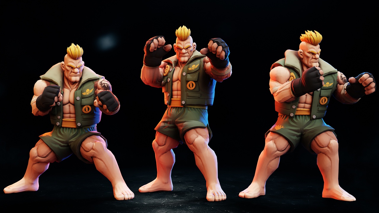 Media 1 for listing Stylized Fighter Character - MAULER