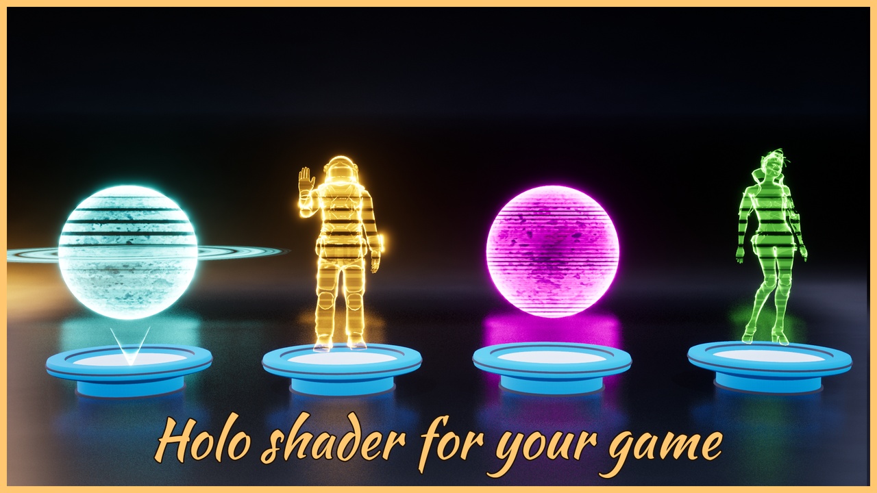 Media 1 for listing Ultimate Hologram Shader