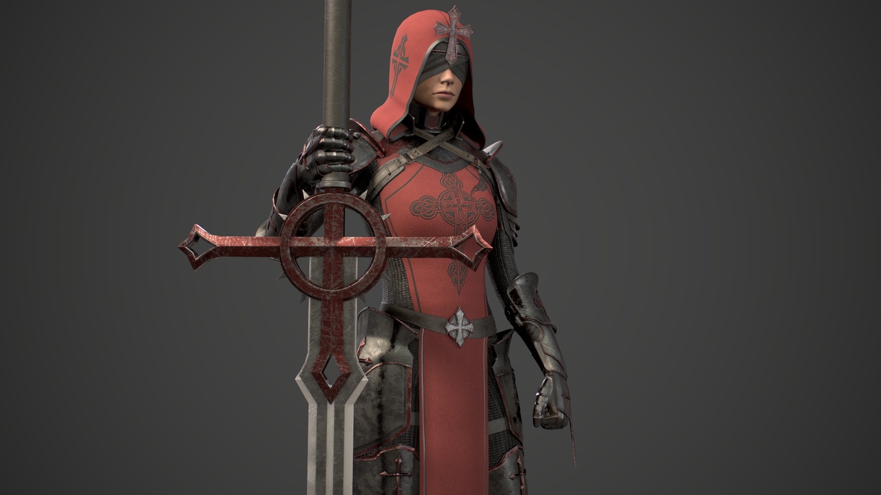 Media 1 for listing Girl Knight