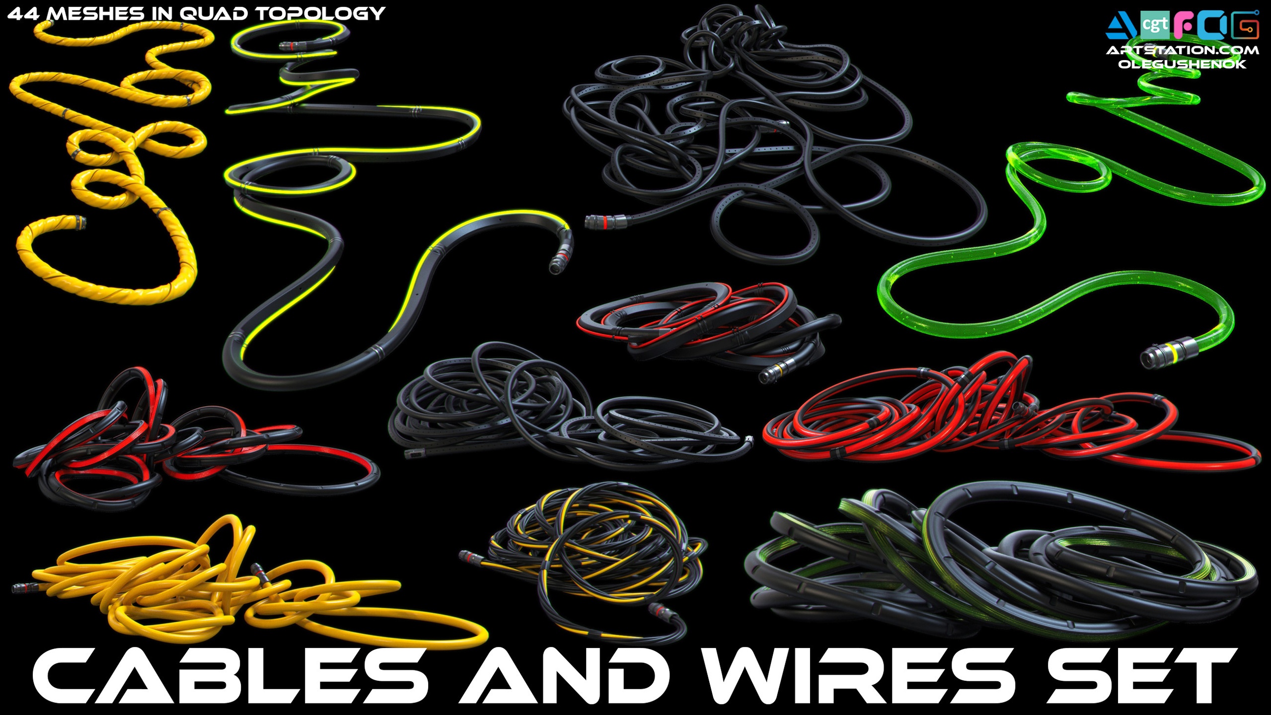 Media 1 for listing Cables and Wires floor set