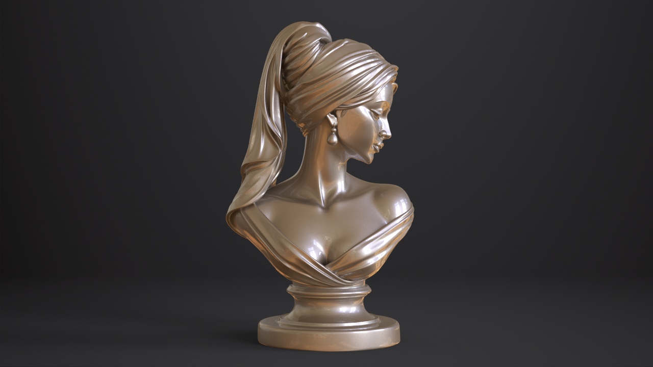 Media 1 for listing Serene beauty in sculpted form | 3D Print model