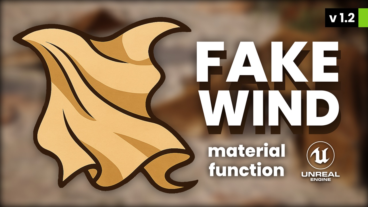 Media 1 for listing Fake Wind for Cloth Assets