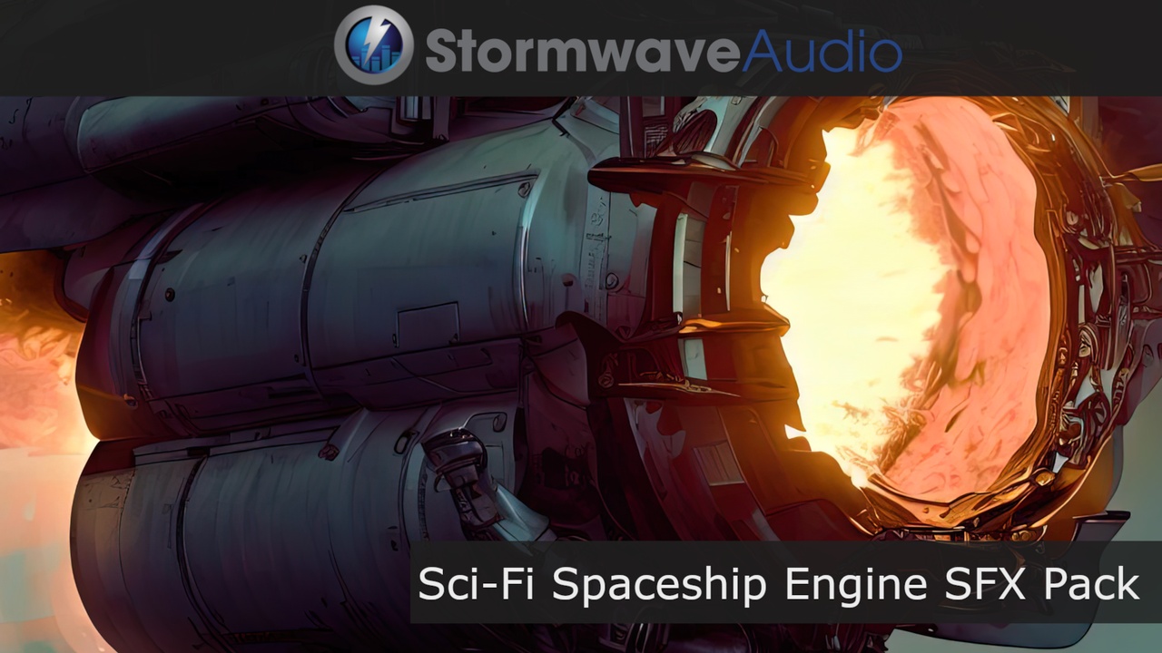 Media 1 for listing Sci-Fi Spaceship Engine Sound Effects Pack