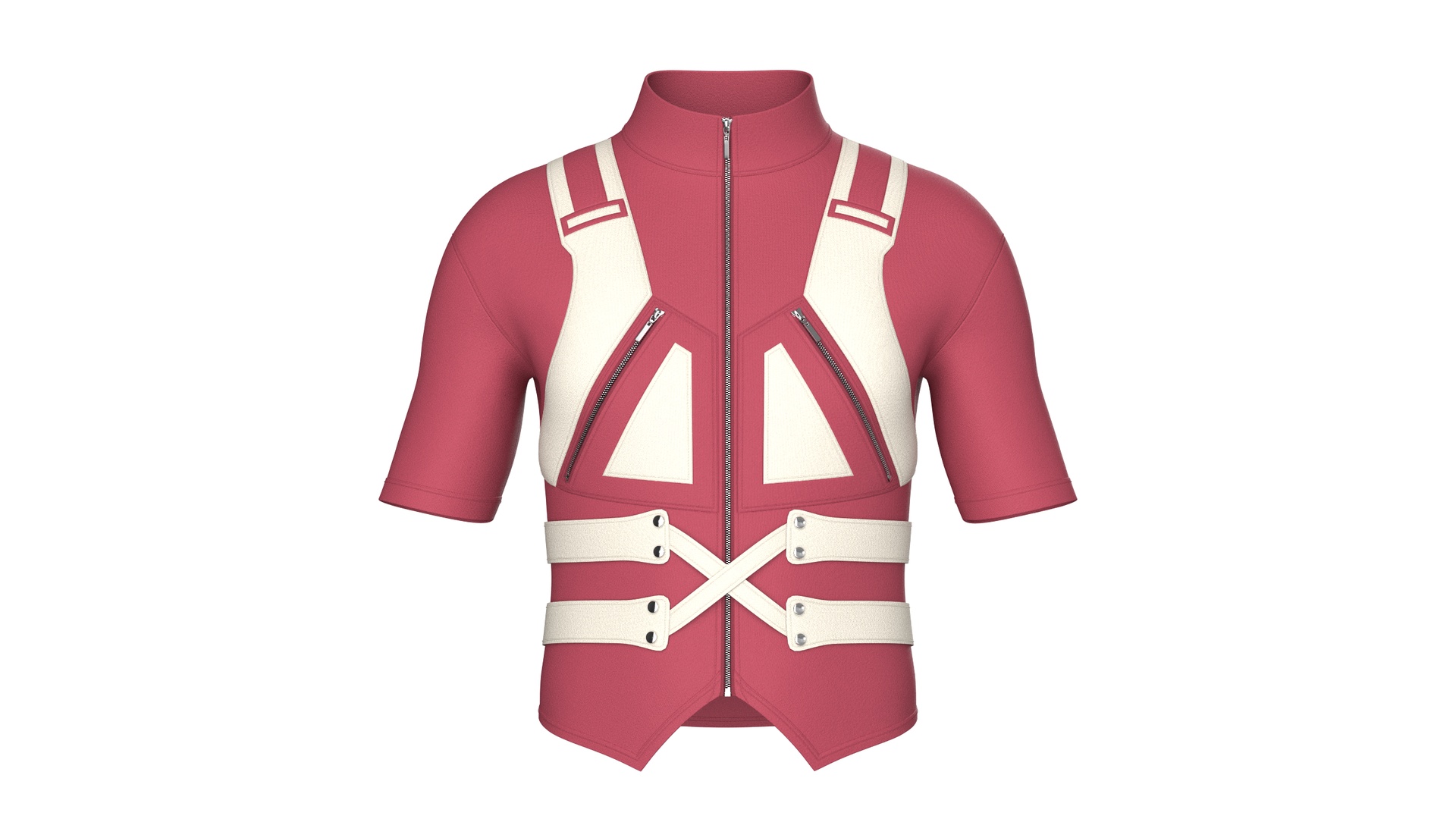 Media 1 for listing Men Tactical Cycling Jersey With Zip Pocket | High Poly