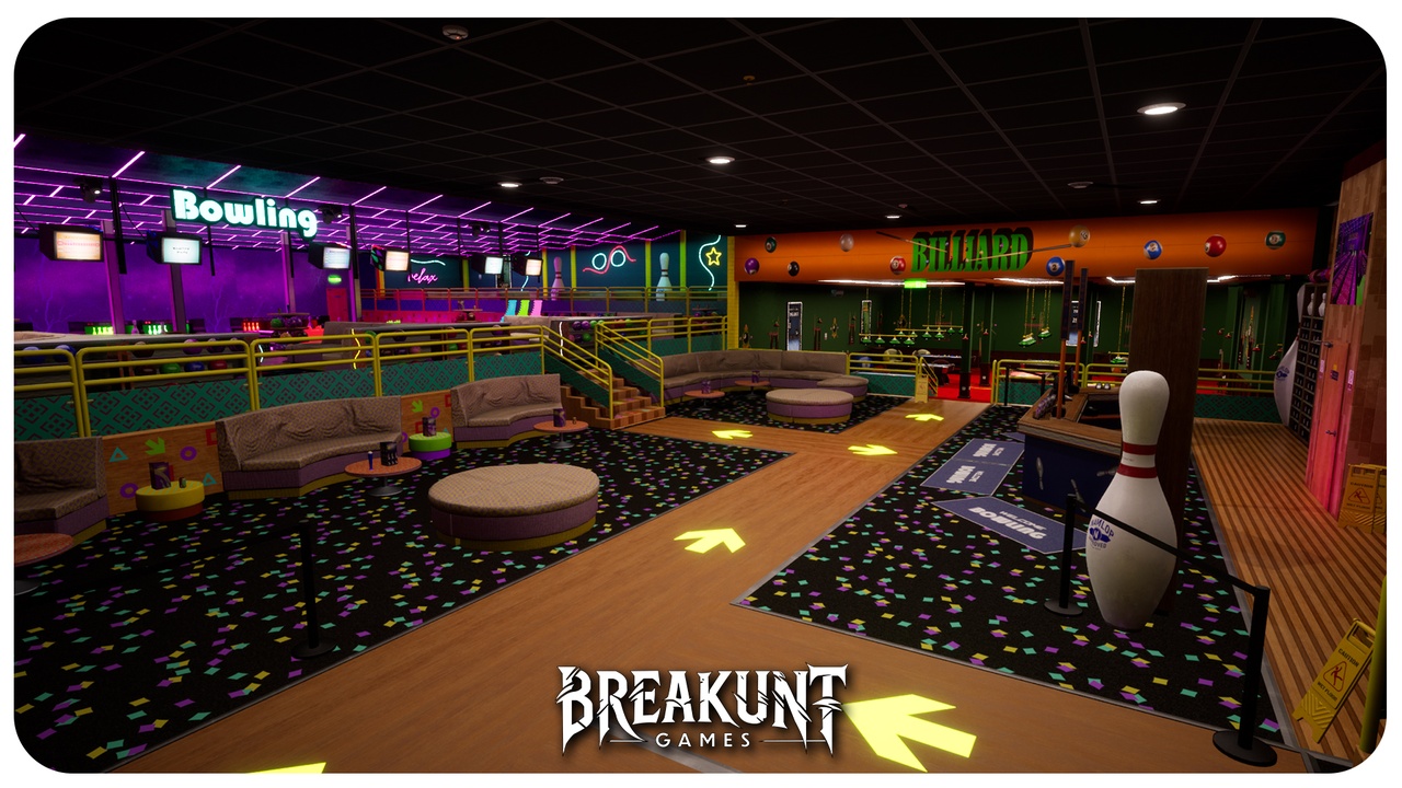 Media 1 for listing Bowling And Game Center (Modular and Customizable)