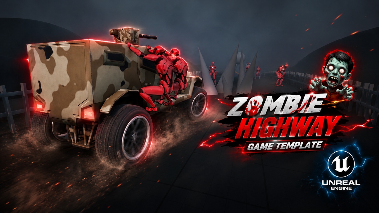 Media 1 for listing Zombie Highway Game Template