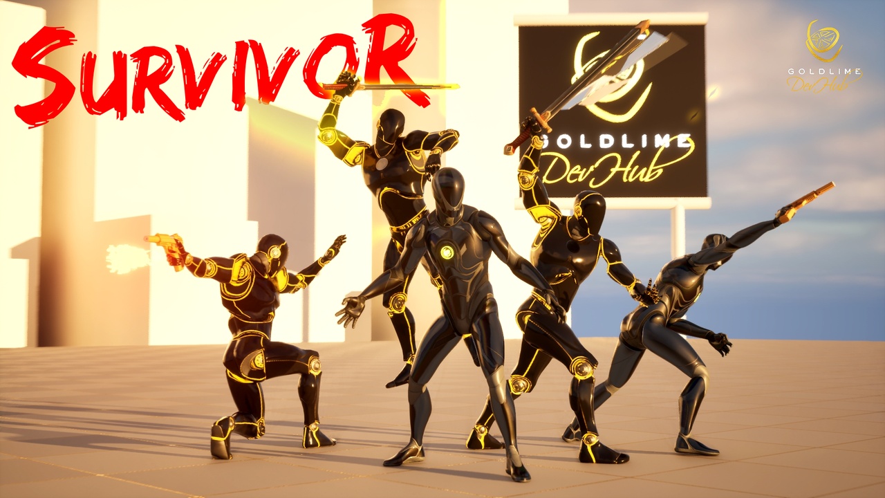 Media 1 for listing SURVIVOR - Vol 1 | Goldlime Animations