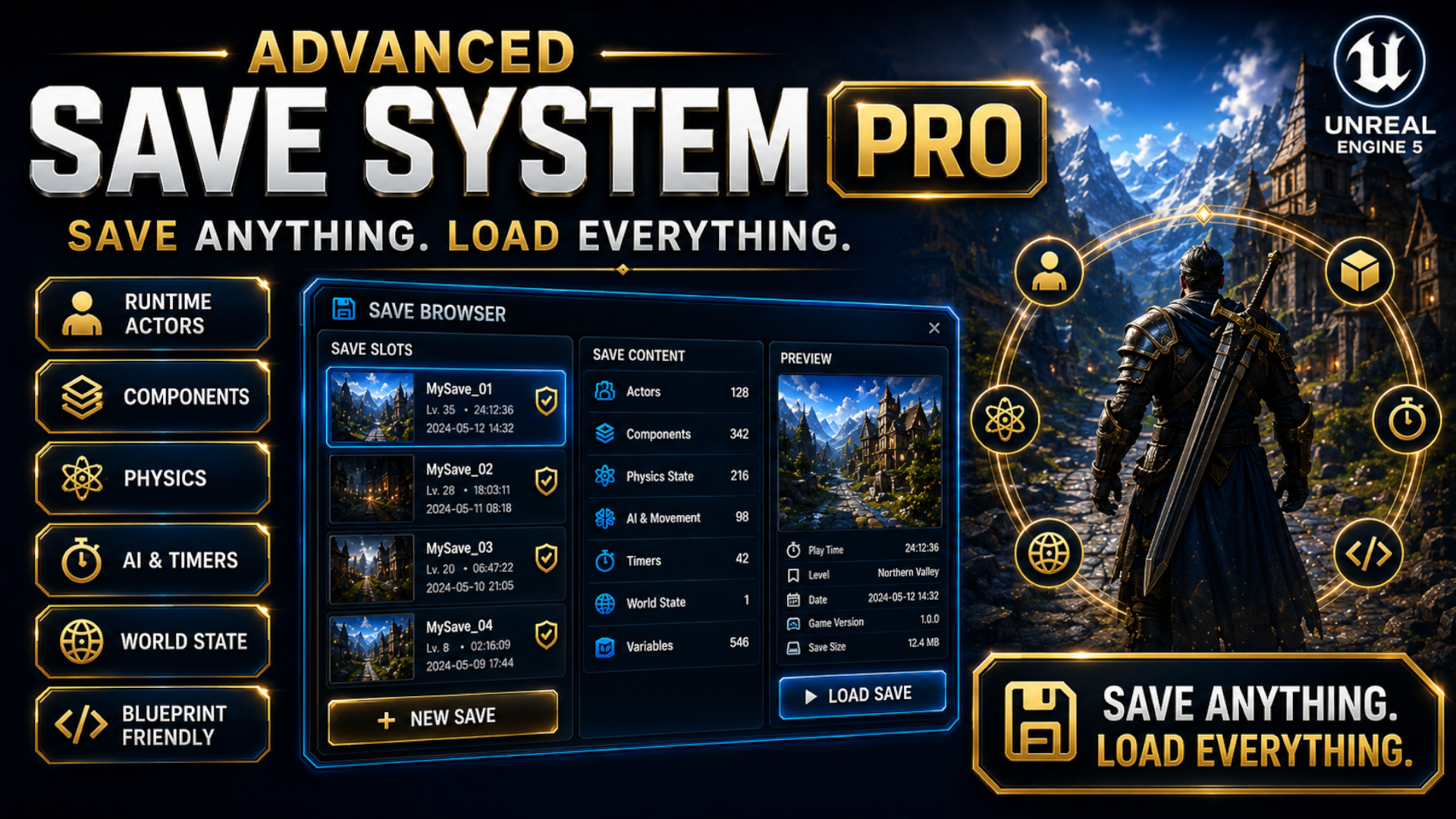 Advanced Save System Pro (V1.0.2) | Fab