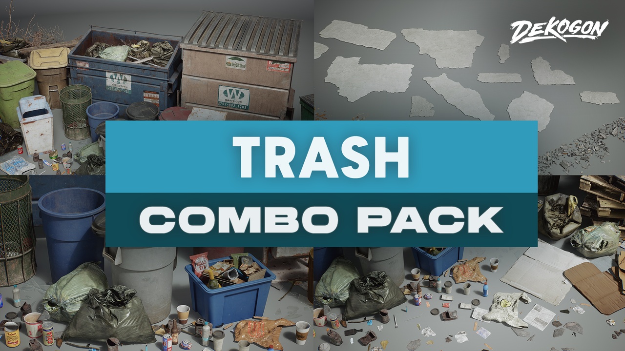 Media 1 for listing Trash COMBO PROP PACK (VOL 1-2)
