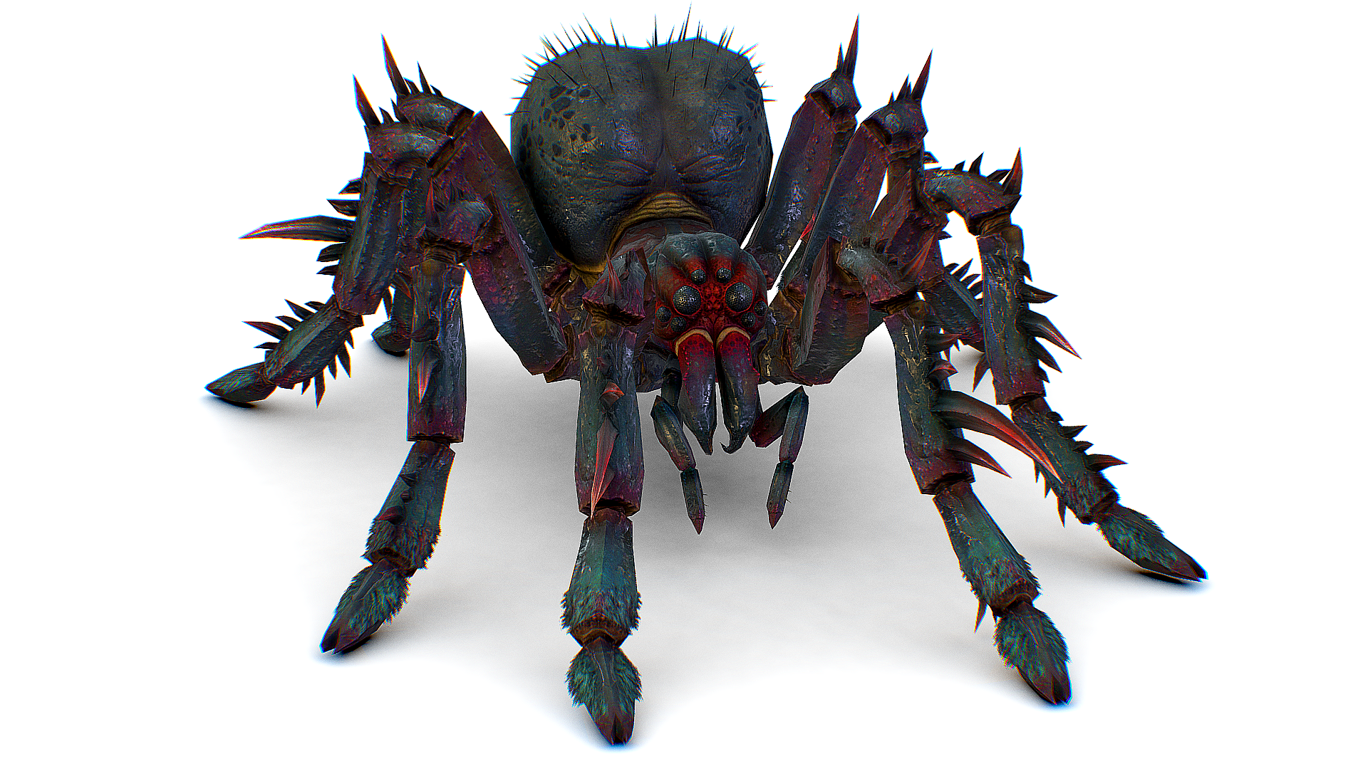 Spider Insect - Tarantula - Fantasy Black Monster - Creature Giant ...