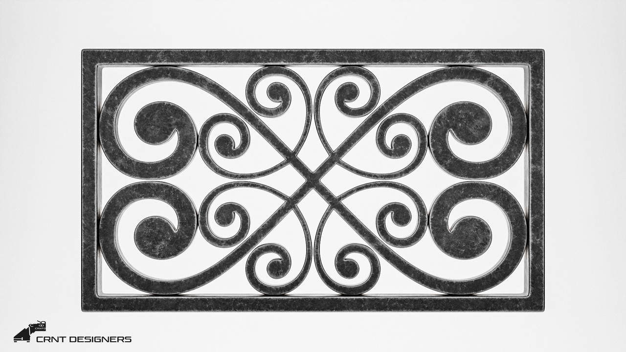 Media 1 for listing Ornamental Window Grille 3D model