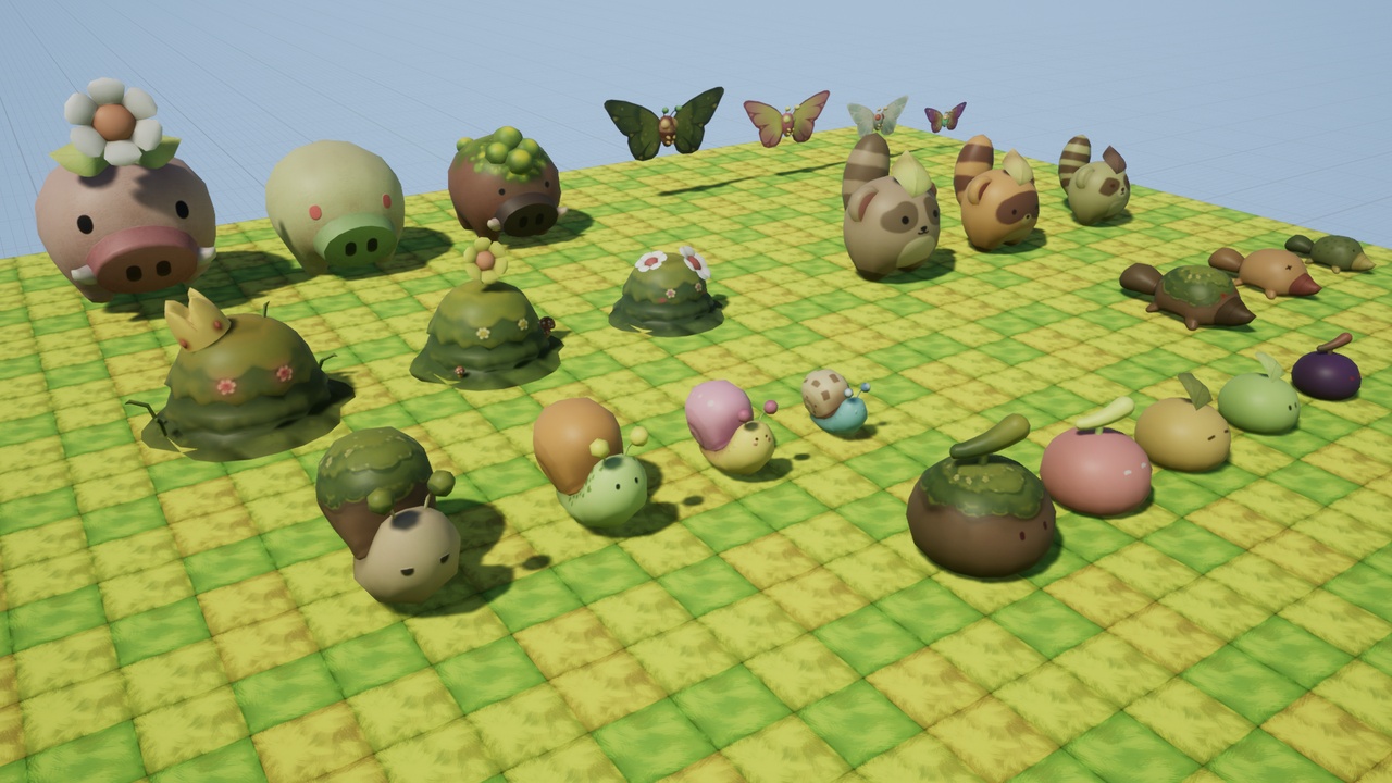 Media 1 for listing Monsters Forest Pack 2