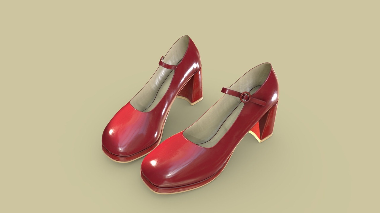 Media 1 for listing Mary Jane High heel Shoes