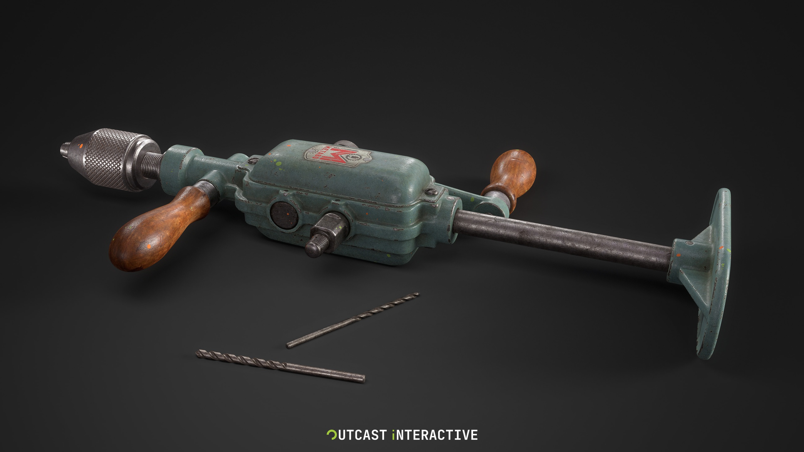 Media 1 for listing Hand Tool - Hand Drill 11 - PBR Game Ready