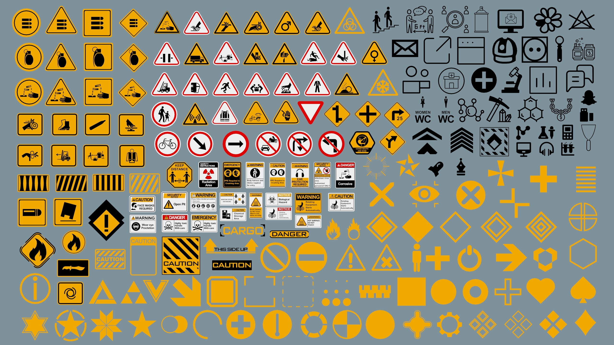 Media 1 for listing Polygon Decals 202 pieces - Collection 3