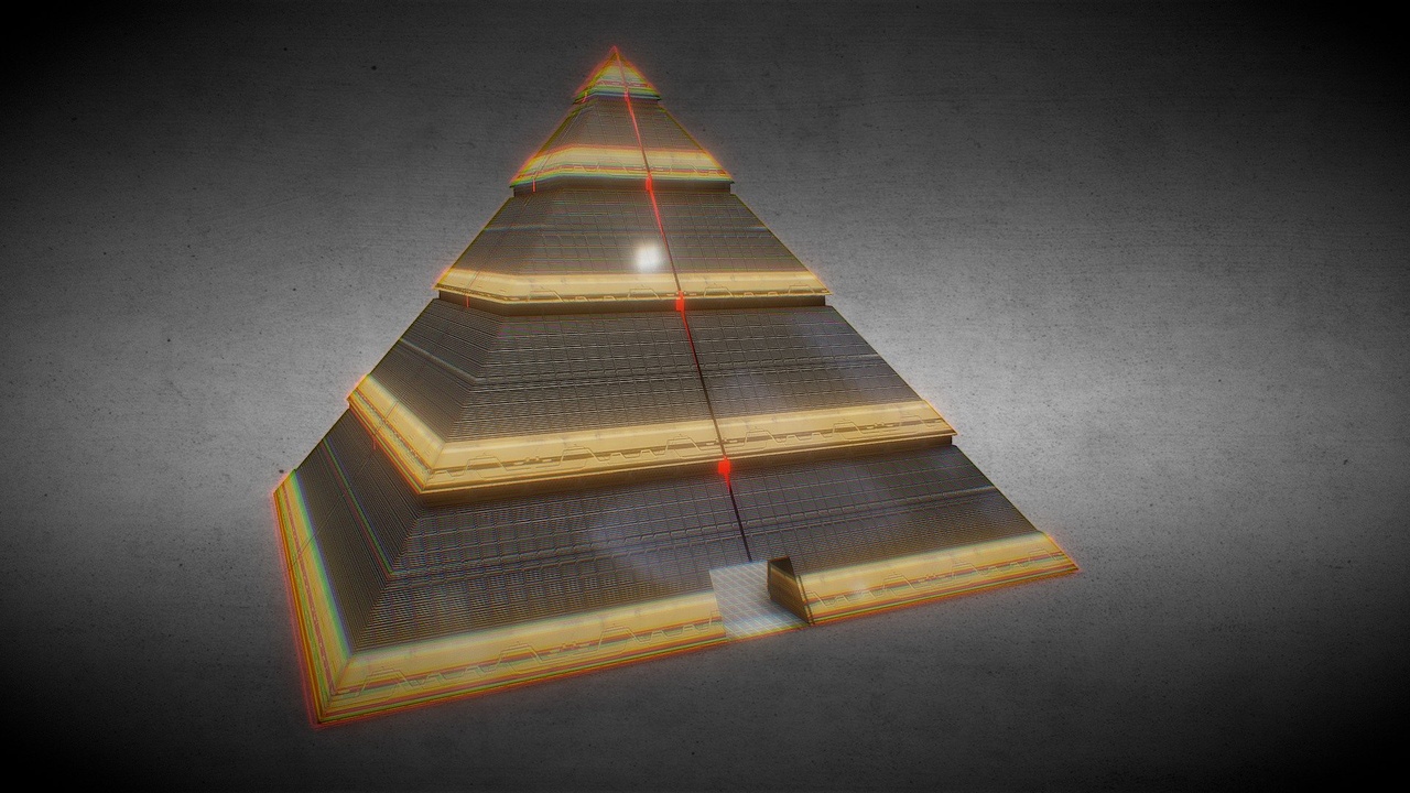 Media 1 for listing Sci-fi Pyramid - NeoEgypt