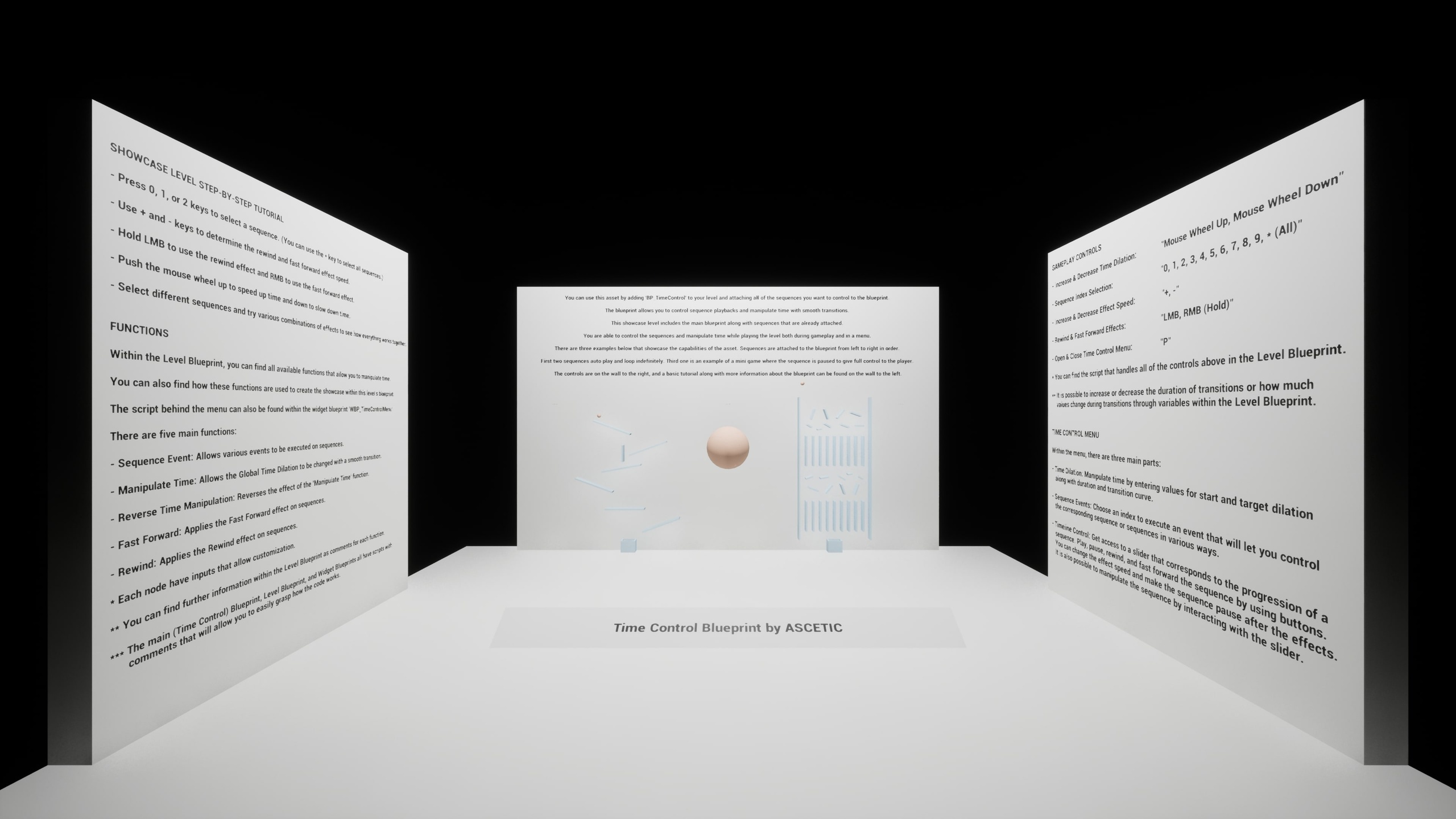 Media 1 for listing Time Control Blueprint (Sequence & Dilation)