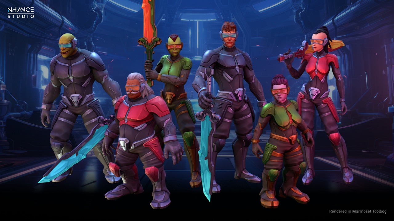 Media 1 for listing Stylized Sci-Fi Soldier Outfit