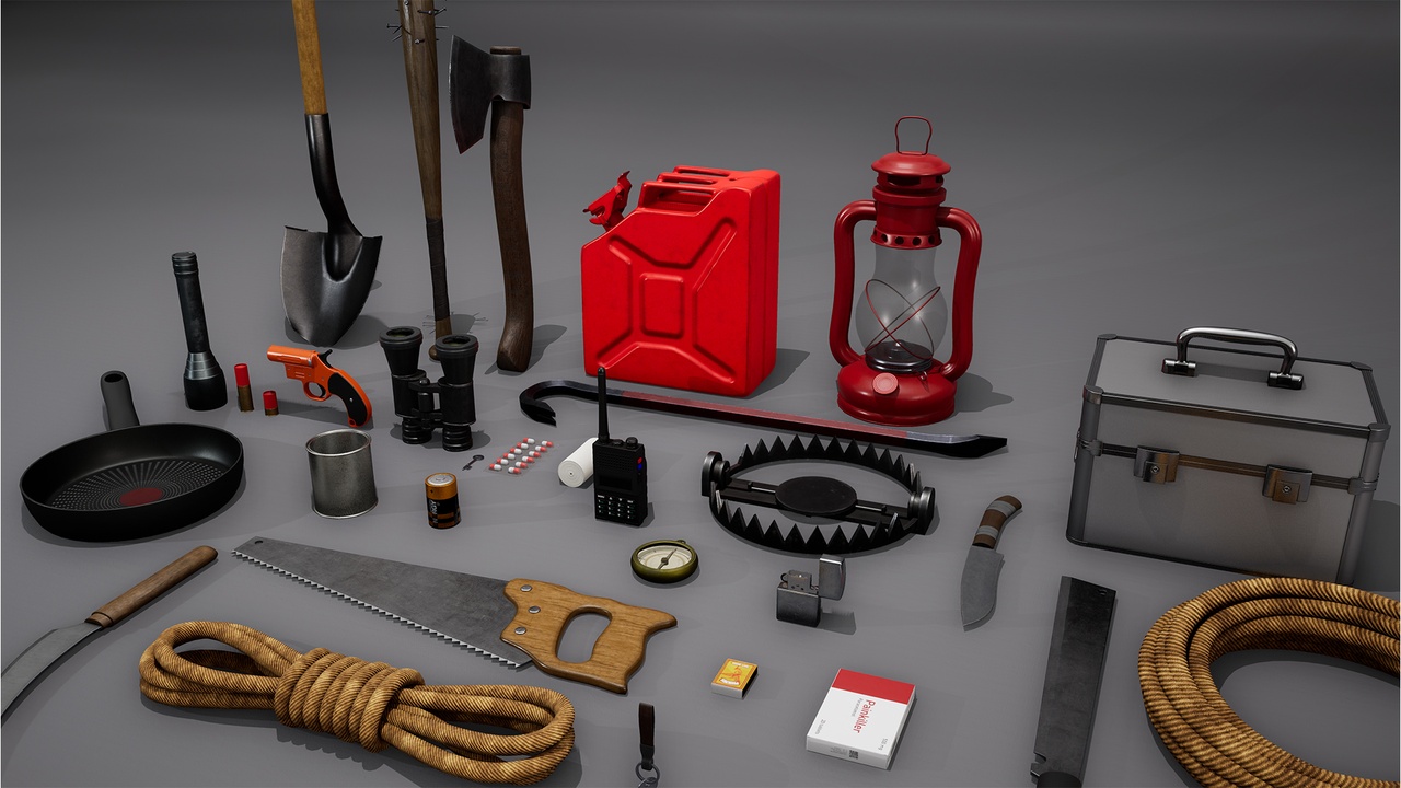 Media 1 for listing Mixed Survival Props Pack