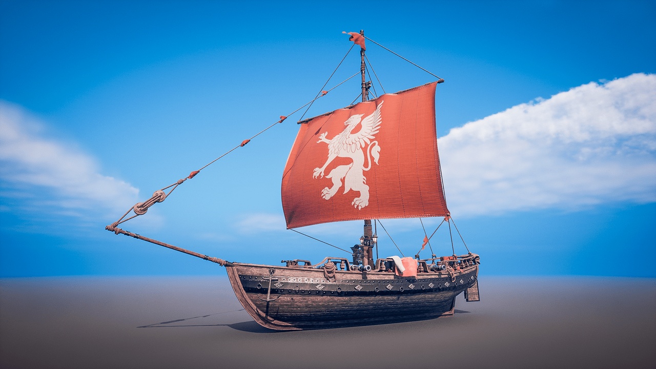 Media 1 for listing Ship Sloop [AgeOfDiscoveryShipsCollection]