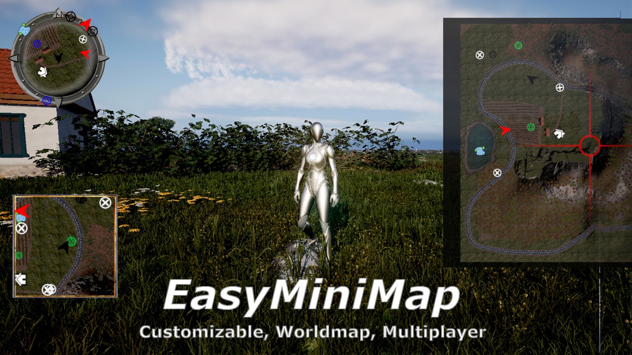 Media 1 for listing Easy MiniMap — Minimap & World Map System